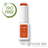 Vernis semi-permanent 1944 Paris Gel Vegan, teinte Coralie NGV275. Format 7ml, formule professionnelle sans Hema et sans TPO.