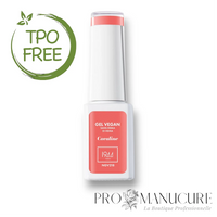 Vernis semi-permanent 1944 Paris Gel Vegan, teinte Coraline NGV218. Format 7ml, formule professionnelle sans Hema et sans TPO.