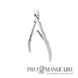 Pince à ongles professionnelle Staleks Pro Expert 60 NE-60 lame tranchants droits plats partie étroite poignée ergonomique manucure pédicure
