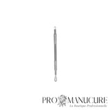 Extracteur de comédons double boucle Staleks Pro Expert 30 Type 1 ZE-30/1 acier inoxydable pour nettoyage mécanique peau visage professionnel