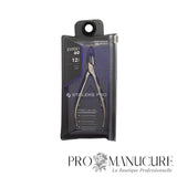 Pince à ongles professionnelle Staleks Pro Expert 60 NE-60-12 lame 12mm tranchants droits plats partie étroite poignée ergonomique manucure pédicure

