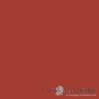 Résultat gel vegan semi-permanent Bertille 1944 Paris rouge terre de sienne profond sur ongles naturels