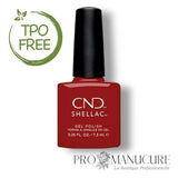 CND Shellac - Bordeaux Babe 7.3ml - Sans TPO
