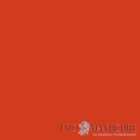 Résultat gel vegan semi-permanent Carla 1944 Paris orange flamboyant vibrant sur ongles naturels