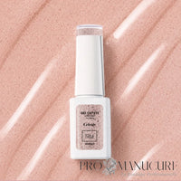 Résultat gel vegan cat eye Celeste 1944 Paris rose nude reflets étoilés sur ongles naturels