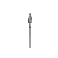 Embout carbure Staleks Pro Expert FT70V060/14 cône tronqué frustum bague violette grain dur diamètre 6 mm partie active 14 mm pour dépose rapide gel acrylique et raccourcissement bord libre