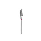 Embout carbure Staleks Pro Expert FT70V060/14 cône tronqué frustum bague violette grain dur diamètre 6 mm partie active 14 mm pour dépose rapide gel acrylique et raccourcissement bord libre