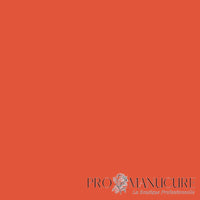 Résultat gel vegan semi-permanent Gabrielle 1944 Paris rouge orangé vif sur ongles naturels