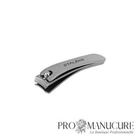 Coupe-ongles mini compact Staleks Beauty & Care 10 KBC-10 acier inoxydable pour ongles fins et moyens
