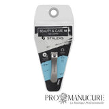 Pack - Coupe-ongles mini compact Staleks Beauty & Care 10 KBC-10 acier inoxydable pour ongles fins et moyens