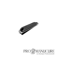 Large - Coupe-ongles compact Staleks Beauty & Care 50 KBC-50 format mini manche mat soft-touch avec lime laser intégrée acier inoxydable pour manucure pédicure voyage