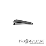 Side - Coupe-ongles compact Staleks Beauty & Care 50 KBC-50 format mini manche mat soft-touch avec lime laser intégrée acier inoxydable pour manucure pédicure voyage