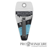Pack - Coupe-ongles grand format Staleks Beauty & Care 51 KBC-51 manche mat et lime laser pour manucure et pédicure professionnelle