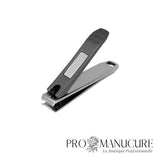 Zoom lames acier coupe-ongles KBC-51 Staleks lime laser intégrée manche soft-touch antidérapant grand format