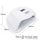 Lampe-ProManucure-LED-54W-Blanche-Dimensions