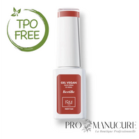 Gel Vegan 1944 Paris teinte Bertille 7 ml sans HEMA Di-HEMA rouge terre de sienne chaud