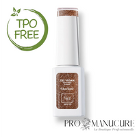 Gel Vegan 1944 Paris teinte Charlotte 7 ml sans TPO sans HEMA beige scintillant sable doré