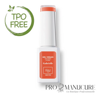 Gel Vegan 1944 Paris teinte Gabrielle 7 ml sans HEMA Di-HEMA rouge orangé éclatant NGV193