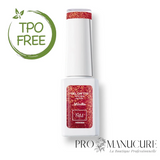 Gel Vegan Cat Eye 1944 Paris teinte Mirella 7 ml sans TPO sans HEMA rouge feu reflets or