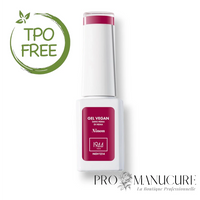  Gel Vegan 1944 Paris teinte Ninon 7 ml sans TPO sans HEMA rouge bordeaux profond NGV1214