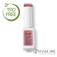 Gel Vegan Cat Eye 1944 Paris teinte Rosalia 7 ml sans TPO sans HEMA rose vif paillettes dorées