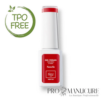 Gel Vegan 1944 Paris teinte Sanela 7 ml sans TPO sans HEMA rouge coquelicot opaque punch