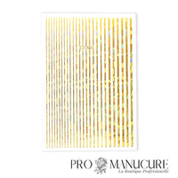 ProManucure-NailArt-Lignes-Effets-Dorees