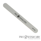 Lime à ongles Zebra ProManucure droite grain 100/180 pour limage du gel et de la résine.