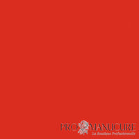 Résultat gel vegan semi-permanent Manuela 1944 Paris rouge corail orangé vif sur ongles naturels
