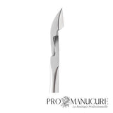 Zoom pince Staleks NE-11-11 bords coupants droits avec talon saillant affûtage manuel multi-niveaux roue diamantée pour coupe précise cuticule manucure quotidienne