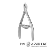 Pince à cuticules Staleks Pro Smart 30 NS-30-3 lame 3 mm quart jaw pour travail de précision et cuticules fines manucure professionnelle