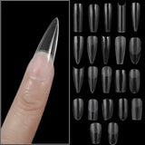 ProManucure - Long Stiletto - 440 Unités - Boite de Capsules Gel - Pose Capsules Américaine