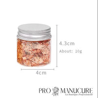 ProManucure - Papier Aluminium Foil NailArt - Couleur Cuivre 10g