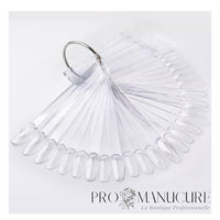 ProManucure-Nuancier-pour-Vernis-avec-anneaux-50-pièces-Transparent-2