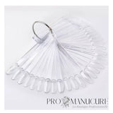 ProManucure-Nuancier-pour-Vernis-avec-anneaux-50-pièces-Transparent-2