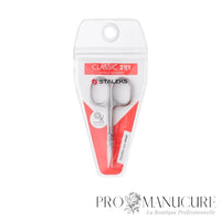 Utilisation ciseaux cuticules STALEKS coupe précise manucure pédicure