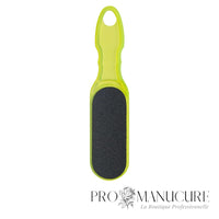 Zoom râpe pieds Staleks AC-10/1 forme ergonomique surface bombée et creusée pour lissage et polissage final peau pieds
