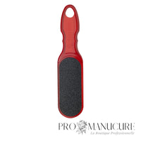 Zoom râpe pieds Staleks AC-10/3 forme ergonomique surface bombée et creusée pour traitement complet talon plante orteils