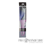 Pack - Râpe pédicure plastique Staleks Pro Expert 10 Type 1 AE 10/1 violet double face grain 60/80 surface bombée et creusée pour callosités épaisses pédicure intensive