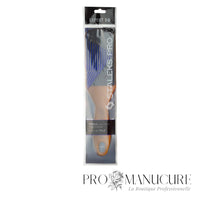 Pack - Râpe pédicure plastique Staleks Pro Expert 10 Type 3 AE 10/3 double face grain 100/180 surface bombée et creusée pour pédicure professionnelle en cabine