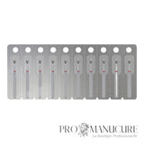 Pack - Embout diamant Staleks Pro Expert FA130R025/5 olive bague rouge grain doux diamètre 2,5 mm partie active 5 mm pour cuticules peau sensible