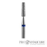 Zoom embout diamant Staleks FA70B025/8 forme frustum pour soulèvement cuticule polissage plaque et mise en forme bord libre ongle