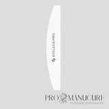 Zoom buff Staleks NFB-41-100/180 forme demi-lune extrémités arrondies pour mise en forme et limage ongles naturels artificiels
