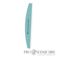 Bloc polissoir croissant Staleks Pro Expert NFP-41-400/3000 double face 400 et 3000 grit pour polissage ongles naturels manucure pédicure