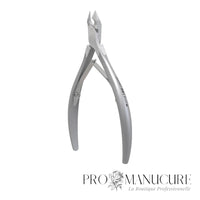 Pince à cuticules professionnelle Staleks Pro Smart 50 NS-50 acier inoxydable AISI 420 manches allongés ergonomiques pour manucure pédicure