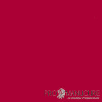 Résultat gel vegan semi-permanent Sandra 1944 Paris rouge cerise riche sur ongles naturels