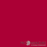 Résultat gel vegan semi-permanent Sandra 1944 Paris rouge cerise riche sur ongles naturels