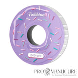 Ruban abrasif Staleks Pro Expert ATS-240W blanc grain 240 rouleau 7 m pour finition douce ongle naturel manucure pédicure
