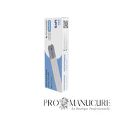 Lime PapmAm blanche jetable Staleks Pro Expert 20 DFCE-20-100 grain 100 base mousse sans colle pour base MBE-20 ongles artificiels manucure
