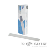 Lime PapmAm blanche jetable Staleks Pro Expert 20 DFCE-20-180 grain 180 base mousse sans colle pour base MBE-20 correction ongles naturels et artificiels